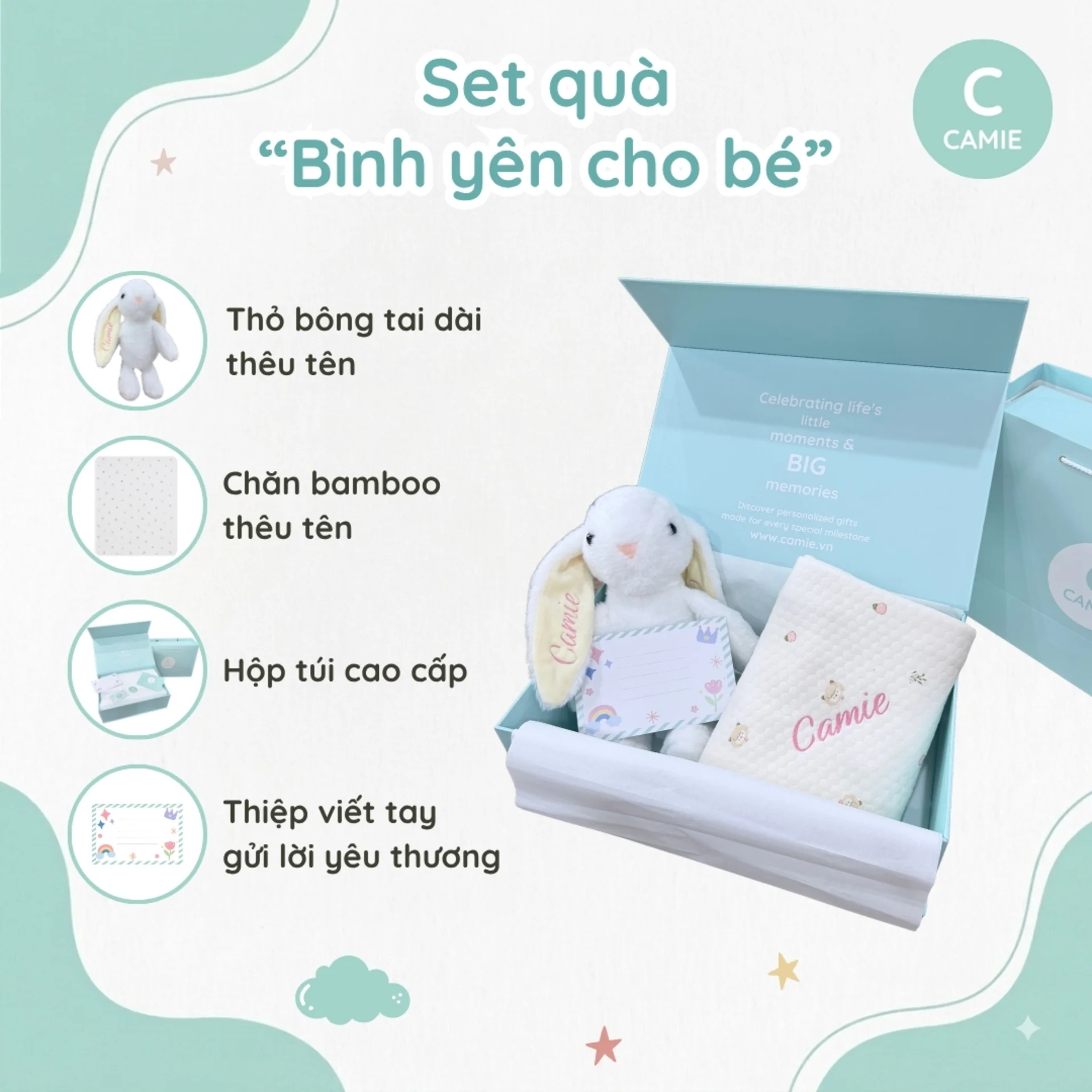 Quà tặng thôi nôi cho bé gái